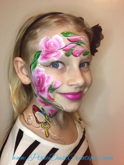 Flower face painting IMG_7986